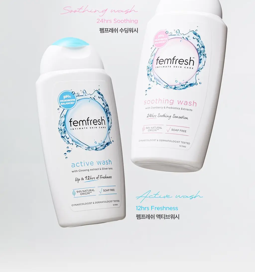 [보습/저자극/진정] 펨프레쉬 여성청결제 250ml 2종 택1(수딩워시,액티브워시) 상세페이지 8